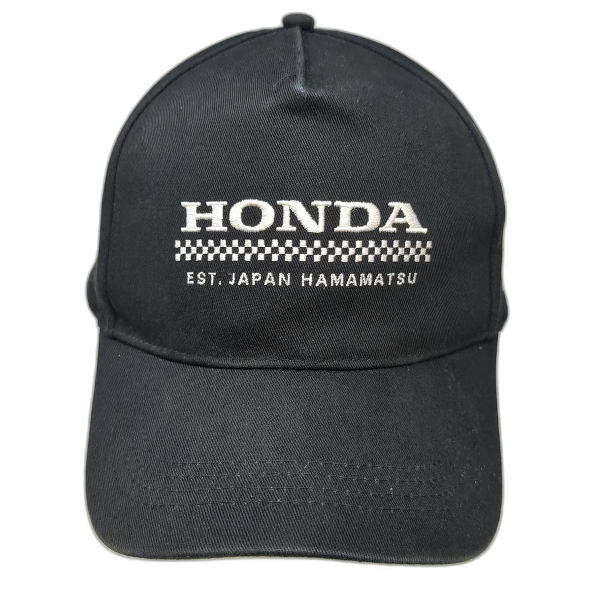 Honda 5 Panel Black One Size Snapback Japan Flag Hamamatsu Logo Motorsports Hat