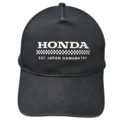 Honda 5 Panel Black One Size Snapback Japan Flag Hamamatsu Logo Motorsports Hat