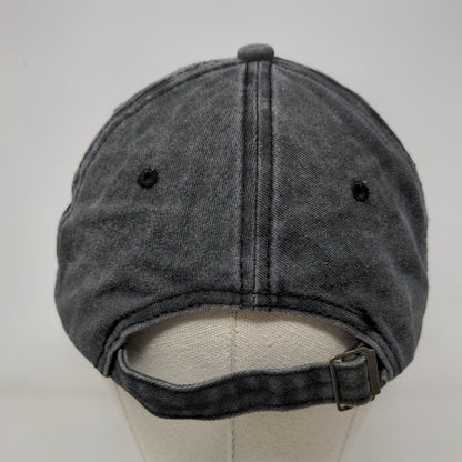 Dink Responsibly Slideback Hat Gray One Size Embroidered 6 Panel
