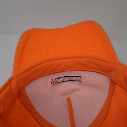 PURINA Snapback Hat Orange One Size Adjustable Embroidered 6 Panel Head Start