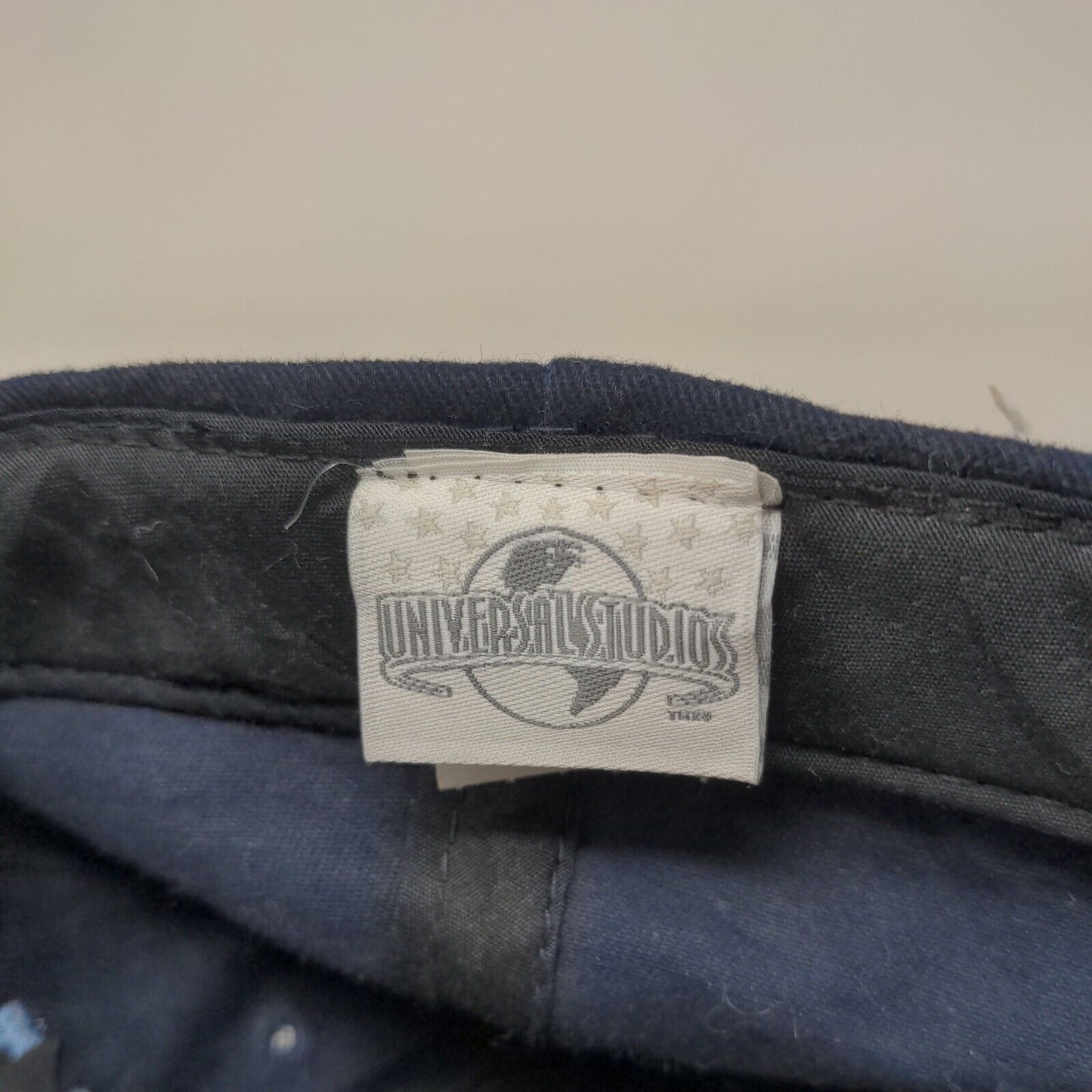 Universal Studios Slideback Hat Blue One Size Adjustable Embroidered Logo