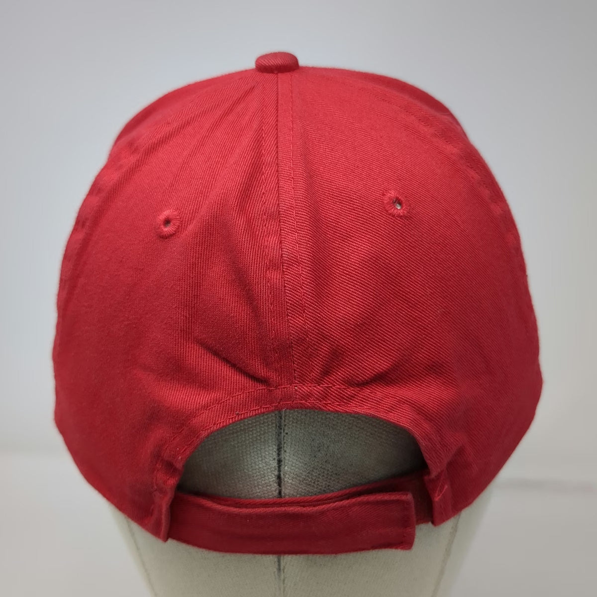 OC Sports Los Angeles Angels MLB Baseball Cap Red One Size Strapback Hat Logo