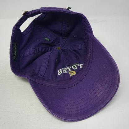 College of Idaho Yotes Basketball Legacy Cap Purple White Yellow One Size Hat