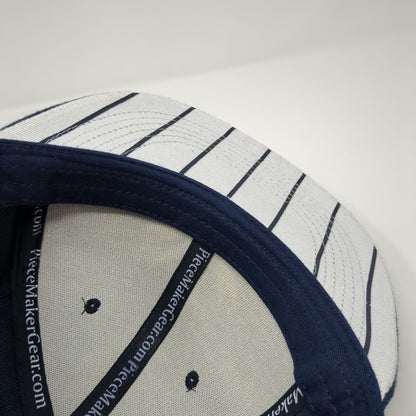 Piecemaker Snapback Hat Blue One Size Adjustable Embroidered 420 Logo