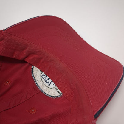 St. Louis Missouri STL Slideback Hat Red One Size Adjustable Fahrenheit