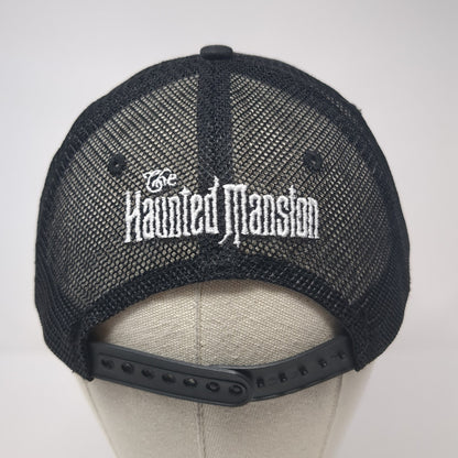 Ghost Host The Haunted Trucker Hat Black One Size Adjustable Mesh Back Disney