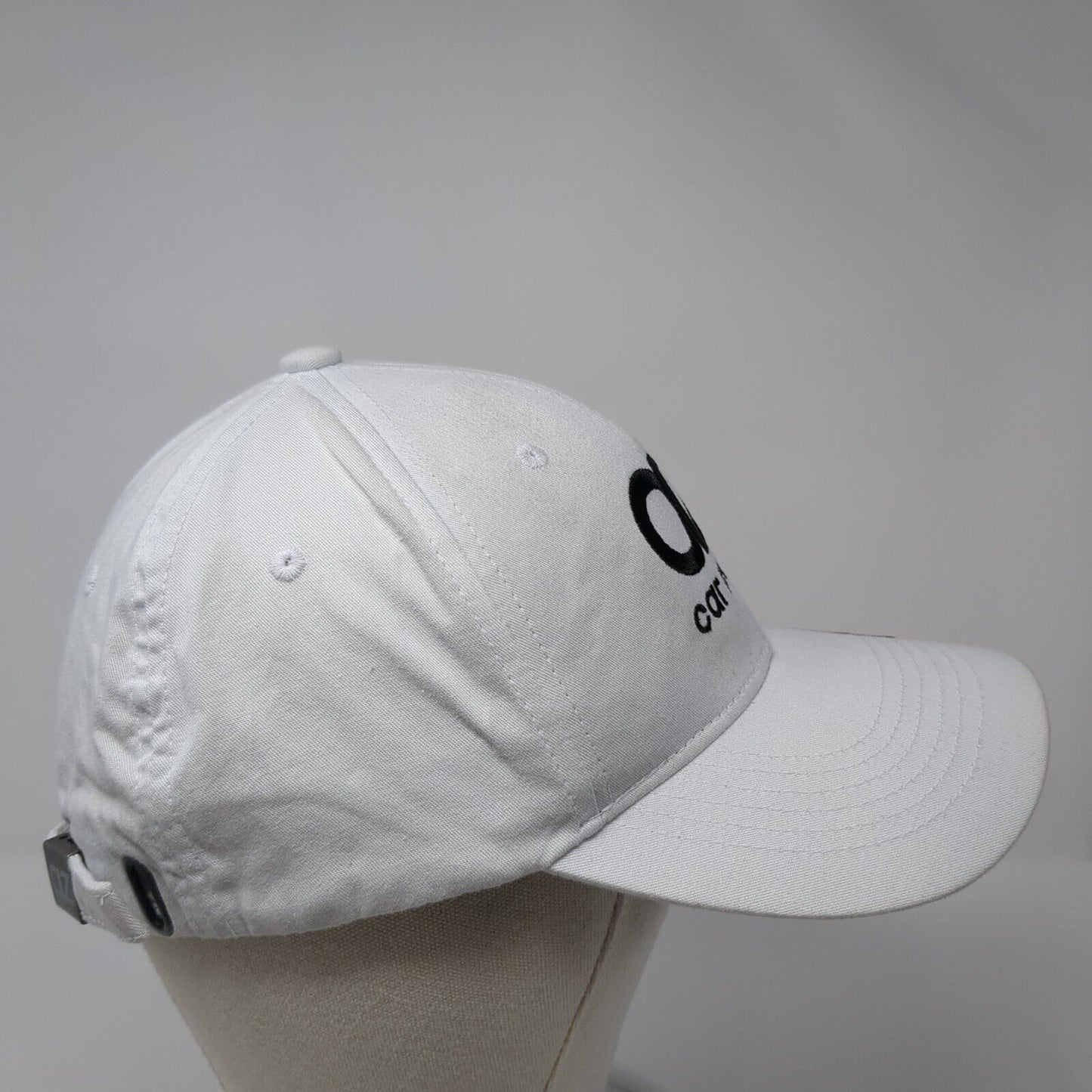 AZ Car Rental Slideback Baseball Cap White OS Adjustable Embroidered Super Cap
