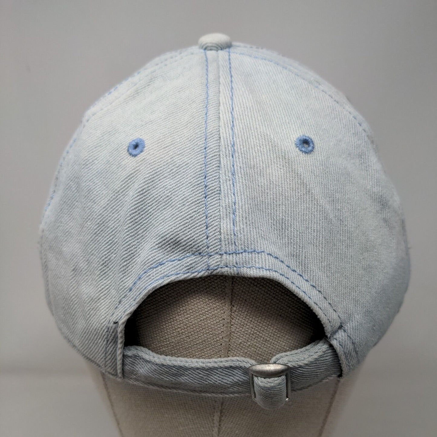 Mickey Mouse Minnie Mouse Slideback Hat Blue OSFM Adjsuatble Embroidered Disney
