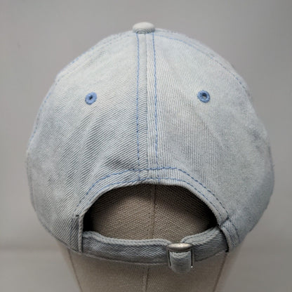 Mickey Mouse Minnie Mouse Slideback Hat Blue OSFM Adjsuatble Embroidered Disney
