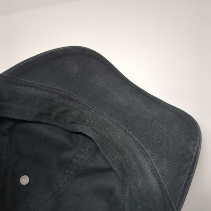 Nike Slideback Hat Black One Size Adjustable Embroidered Swoosh 6 Panel Cotton