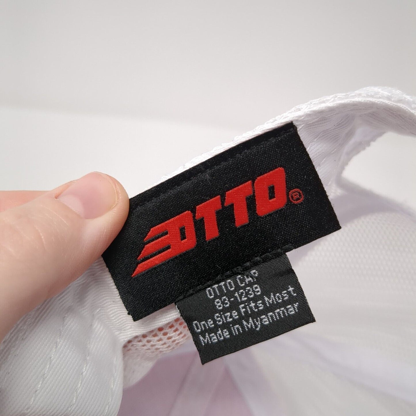 Simplot Grower Solutions Snapback Trucker Hat Pink OS Adjustable Mesh Back Otto