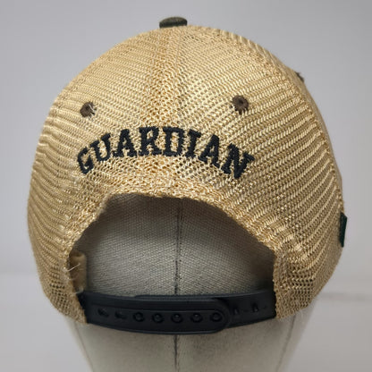 Legacy Trucker Hat Black Beige One Size Mesh Green Underbrim Guardian Snapback