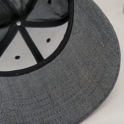 Alfa Romeo Slideback Hat Gray One Size Herringbone Adjustable 6 Panel