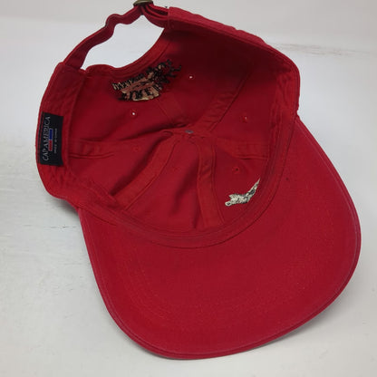 Cap America Fireball Cinnamon Whisky Hat Red One Size Baseball Cap Slideback