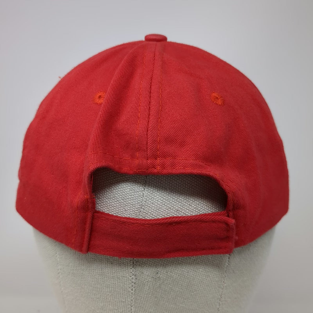 RCMP Elite Baseball Cap Red White One Size Canada Mountie Horse Embroidery Hat