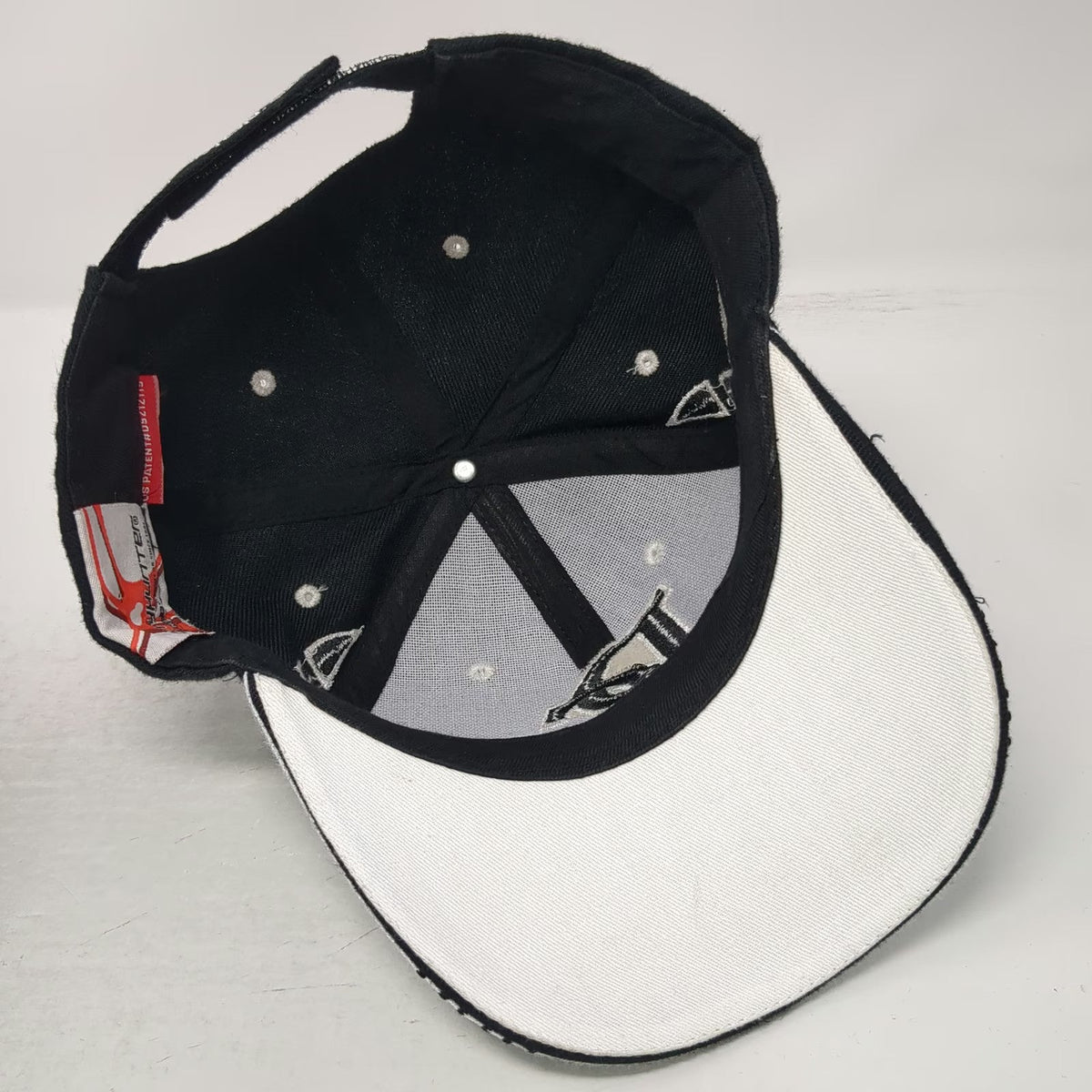 City Hunter Baseball Cap Black One Size Washington DC Embroidered Strapback Hat