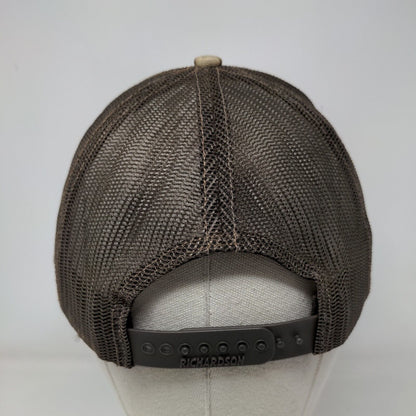 Manning Building Supplies Snapback Trucker Hat Camo One Size Richardson