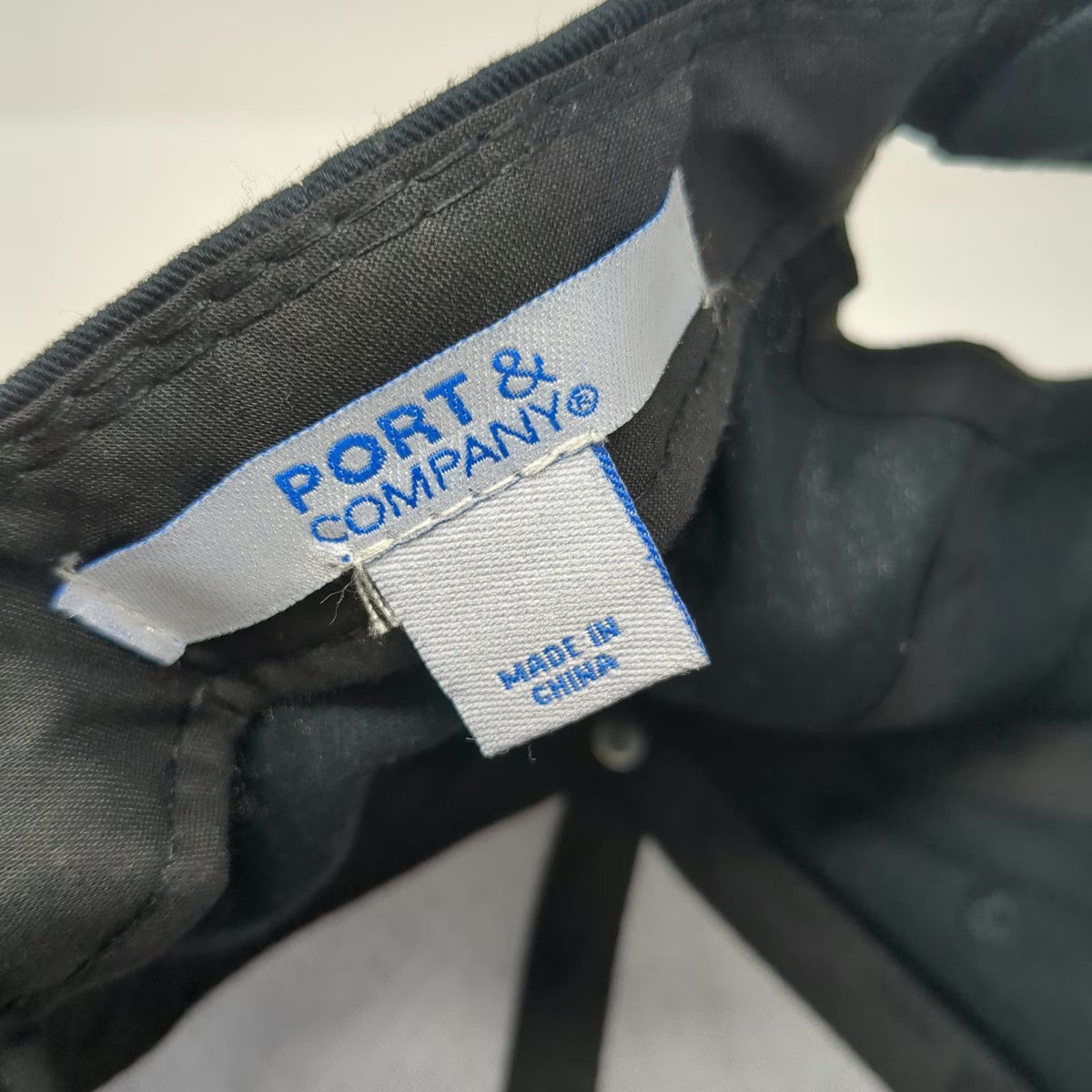 Port & Company Jersey City Schools Food Service Baseball Cap Black One Size Hat