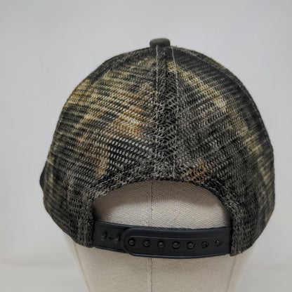 Youth Hunt 2004 Quail Unlimited Snapback Mesh Back Trucker Hat Camo One Size