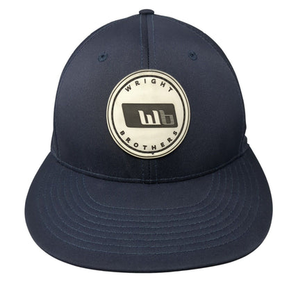 Wright Brothers Fitted Hat Blue S/M Breathable Flexfit PTS Lite Richardson