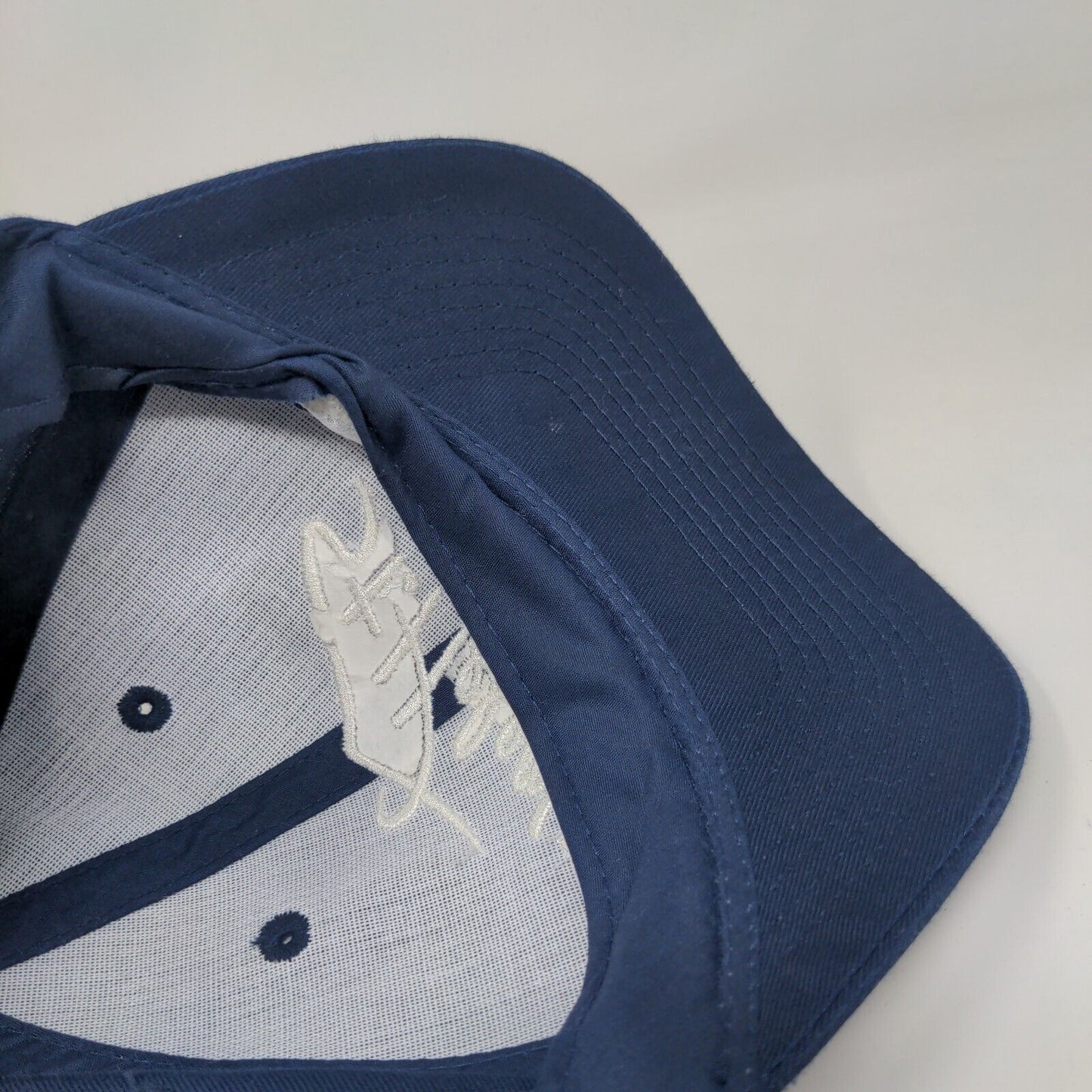 St. Helens Beef Slideback Hat Blue One Size Embroidered Port Authority