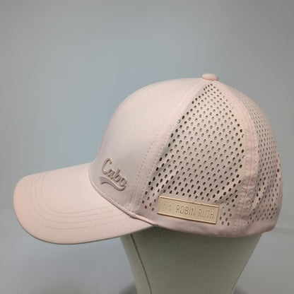 Robin Ruth Trucker Hat Pink One Size Cabo Mesh Snapback Script Souvenir Summer