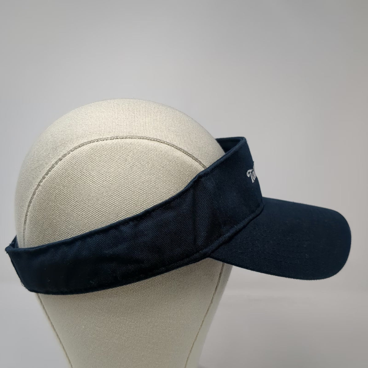 Toll Brothers Blue Visor Hat One Size Idaho Team 208 Cotton Strapback Adjustable