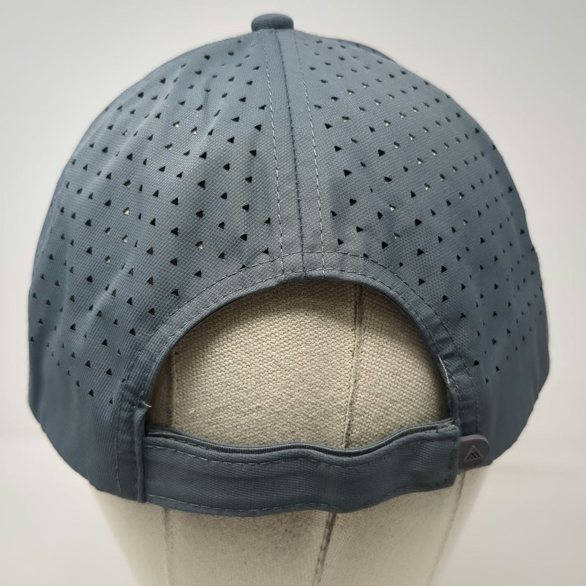 Benjamin Moore Gray One Size Baseball Cap Laser Perforated Logo Paint Hat