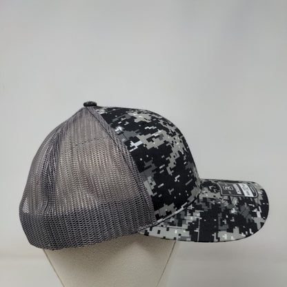 Tampa Bay Plumbers Snapback Mesh Back Trucker Hat Black Digital Camo Adjustable