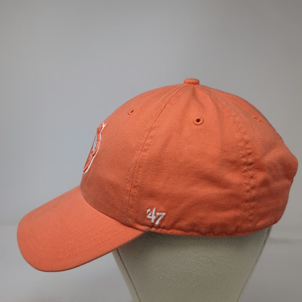Sacramento Kings NBA 47 Cap Orange One Size Slideback Cotton Slouch Curved Hat