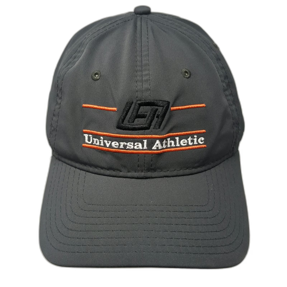 The Game Baseball Cap Gray One Size Universal Athletic Slideback Strap Hat