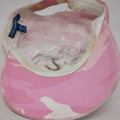 Port Authority Shed Horn Cellars Pink Camo One Size Antler Baseball Cap Hat