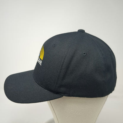 Flexfit Baseball Cap Black XL Intermountain Wind & Solar Logo Hat Embroidered