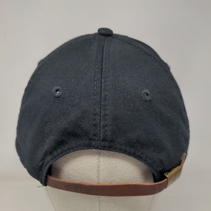 Lolis Mexican Cravings Slideback Hat Black One Size Leather Strap Adams