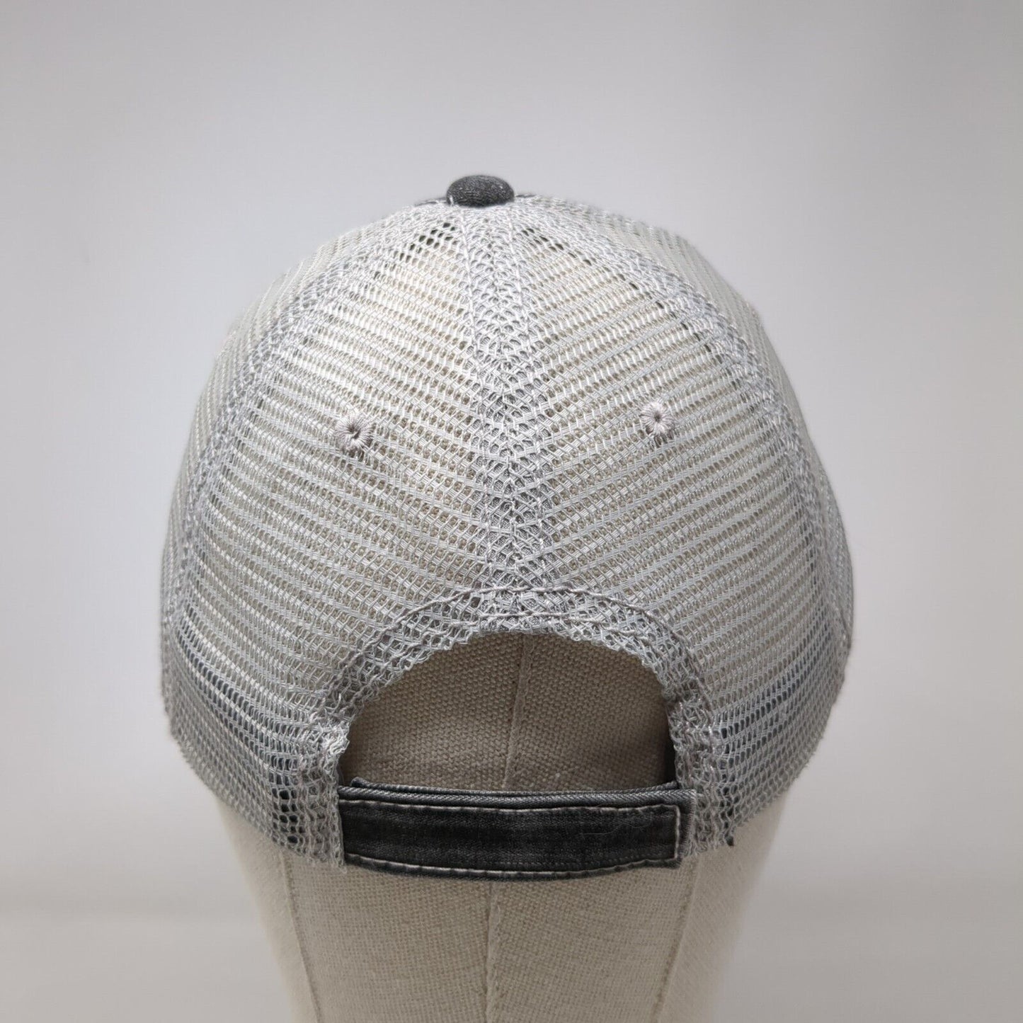 Tactical Gear Evolved Strapback Trucker Hat Gray OSFA Mesh Back