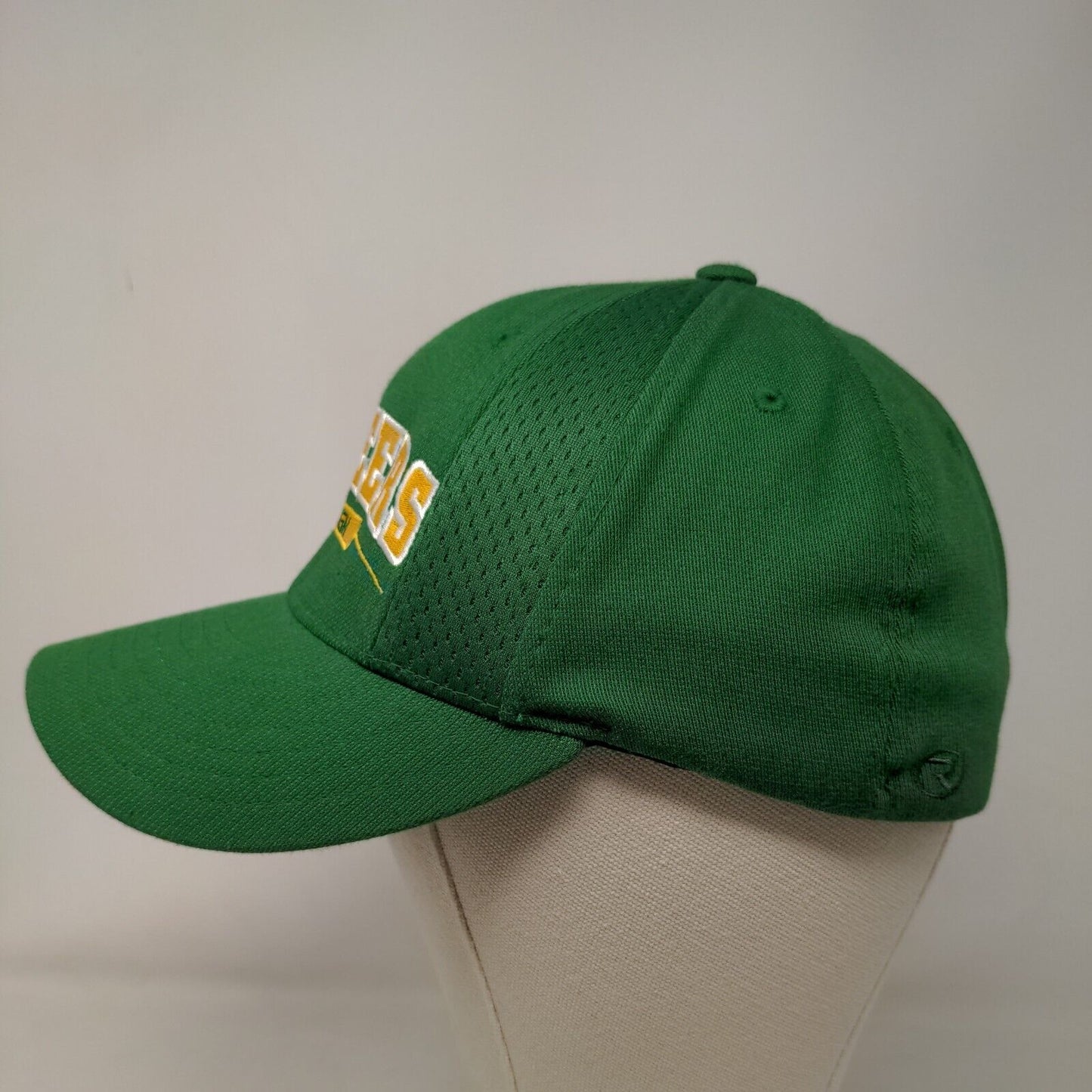 Richardson Men's Fitted Hat Green Size S-M Embroidered U-High Pioneers Logo