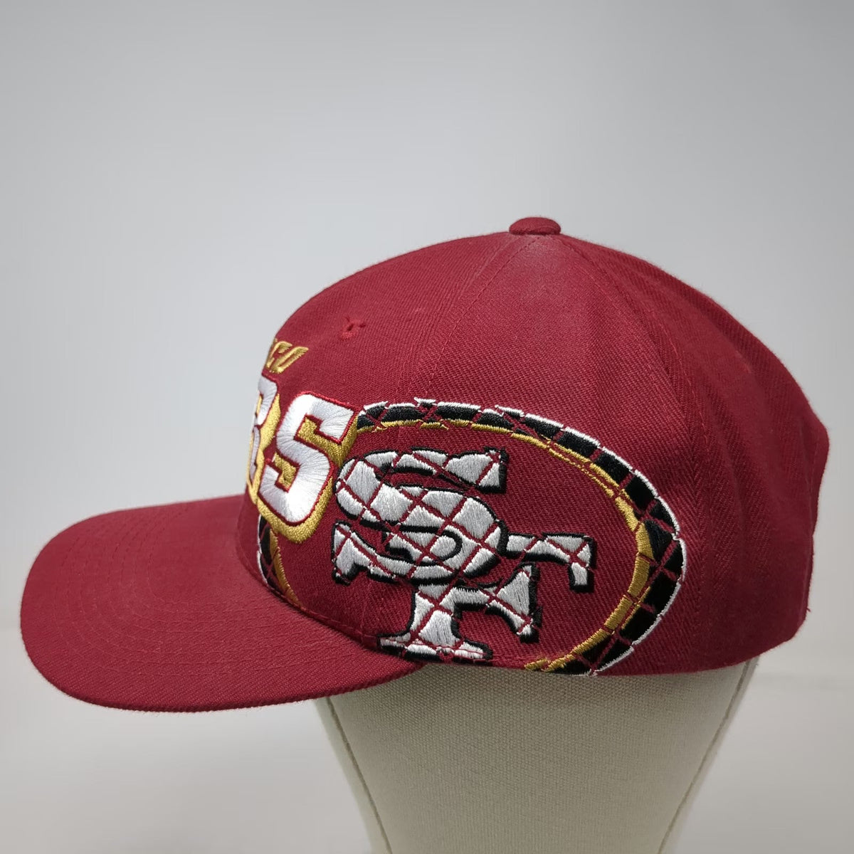 Sports Specialties San Francisco 49ers NFL Snapback Hat Red Vintage Green Brim