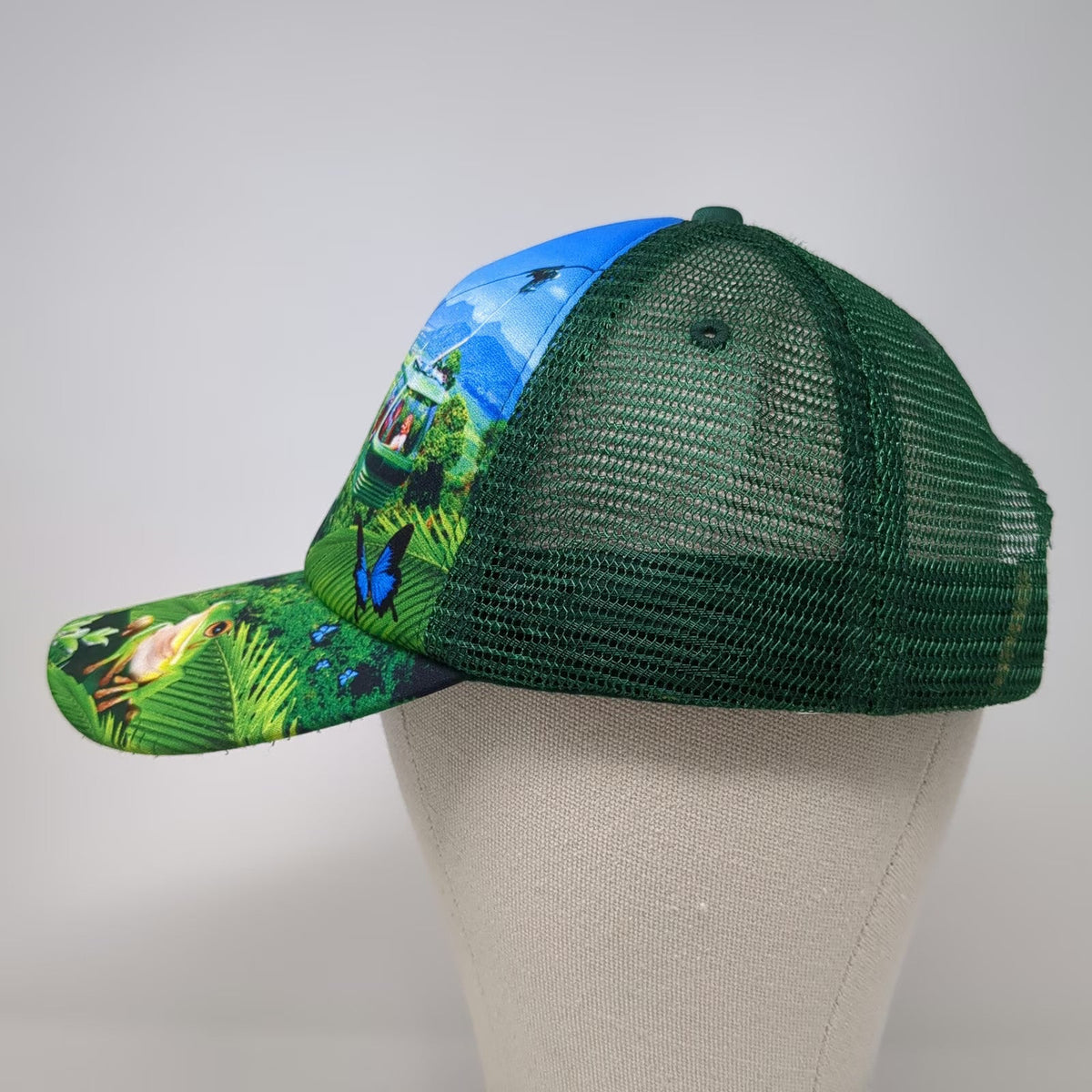 ASM Eclipse Trucker Hat Green One Size Rainforest Skyrail Cairns Australia