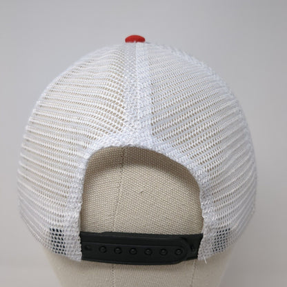 American Flag Snapback Mesh Back Trucker Hat Multi One Size Wemco