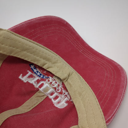 Trump 2024 Take America Back Trucker Hat Red OS Adjustable Patriotic Mesh Back