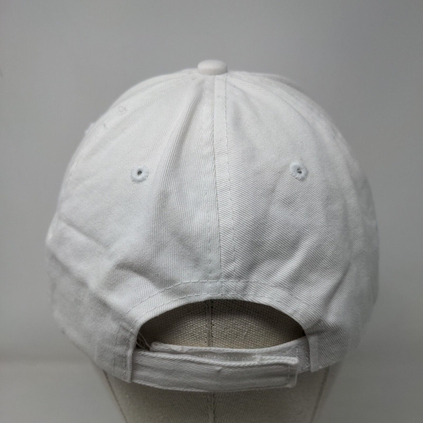 R4 Outdoors.com Free App Strapback Hat White One Size Adjustable Embroidered