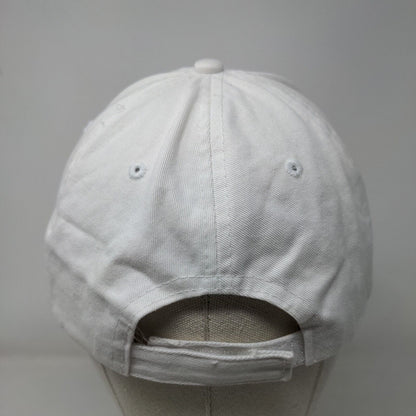 R4 Outdoors.com Free App Strapback Hat White One Size Adjustable Embroidered