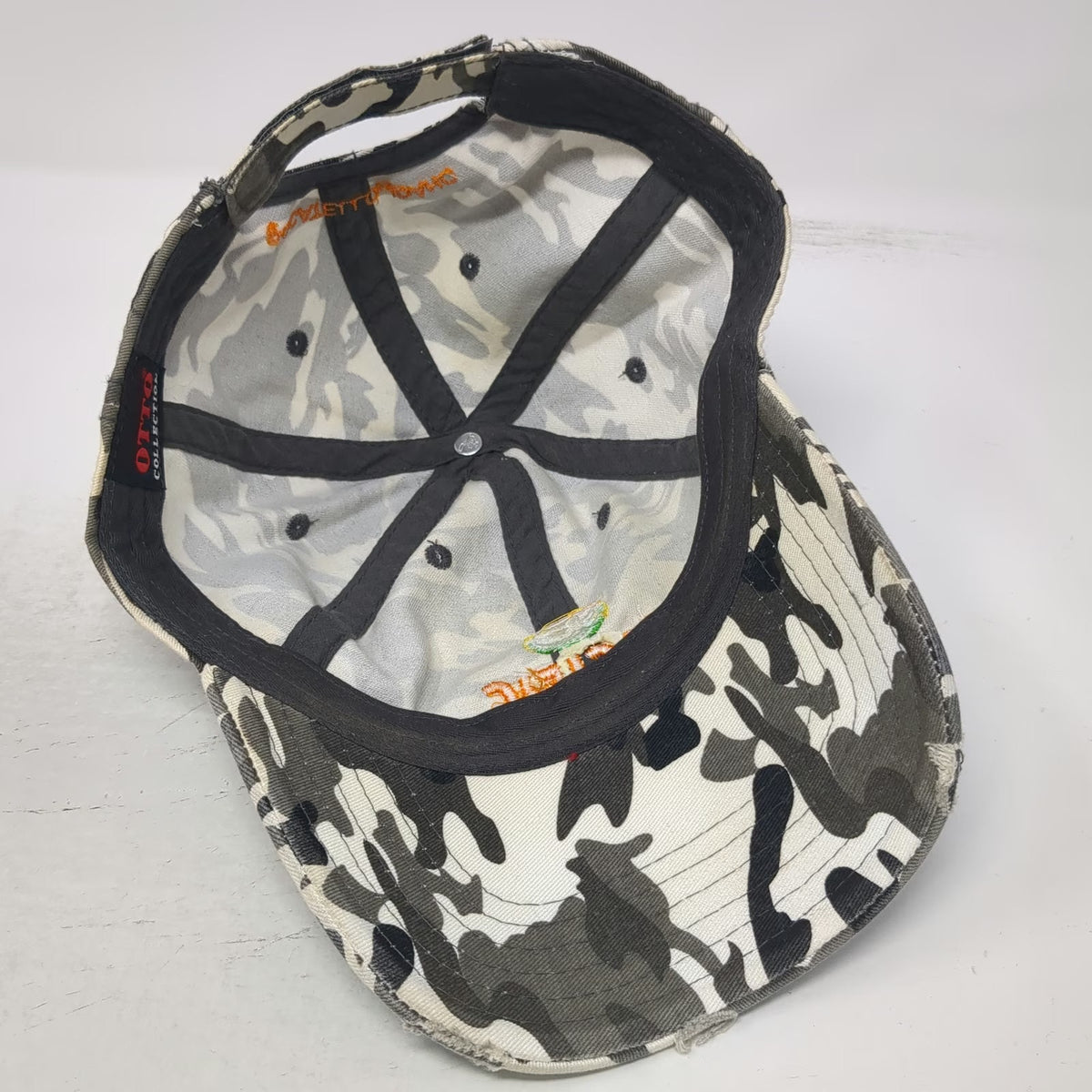 Otto Baseball Cap Gray Camo One Size Pacific Steel Recycling Pocatello Idaho Hat