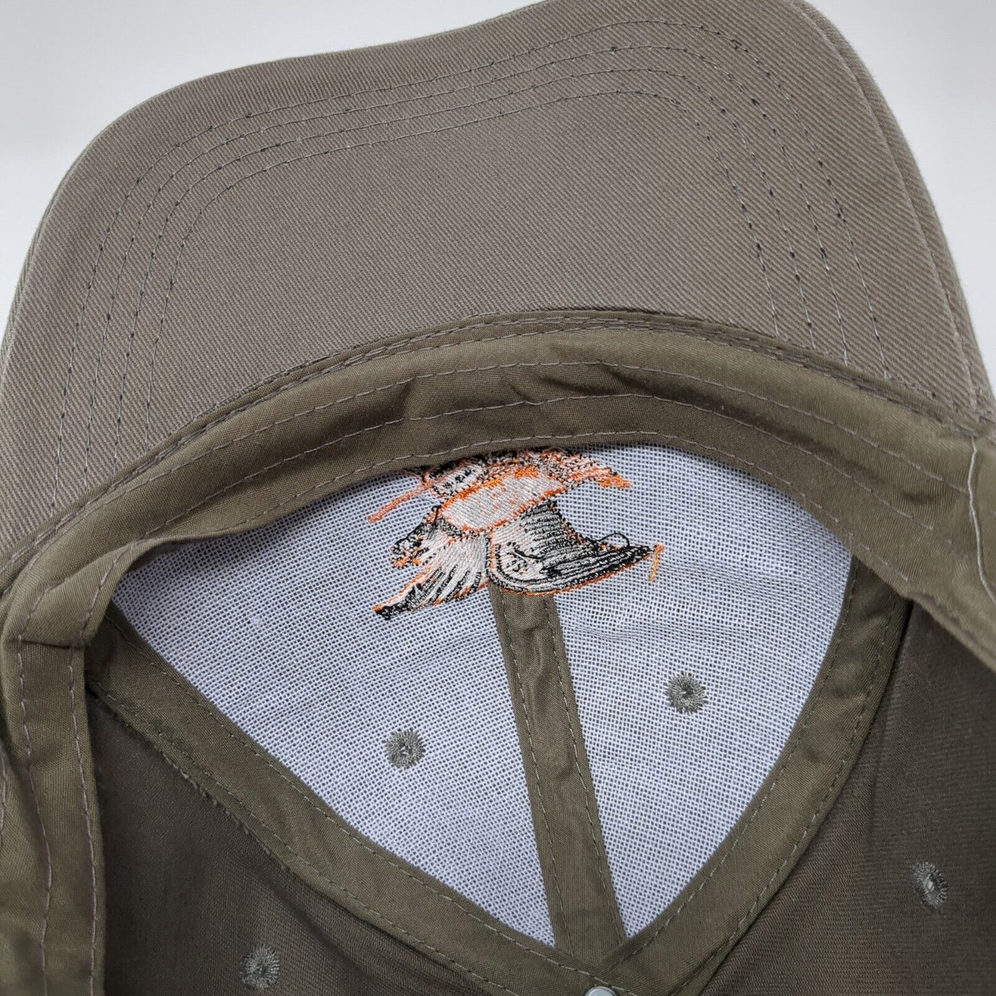 NRA National Rifle Association Strapback Hat Brown OS Adjustable Embroidered