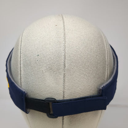 Under Armour Cal Golden Bears NCAA Blue Visor One Size Slideback Hat Embroidered