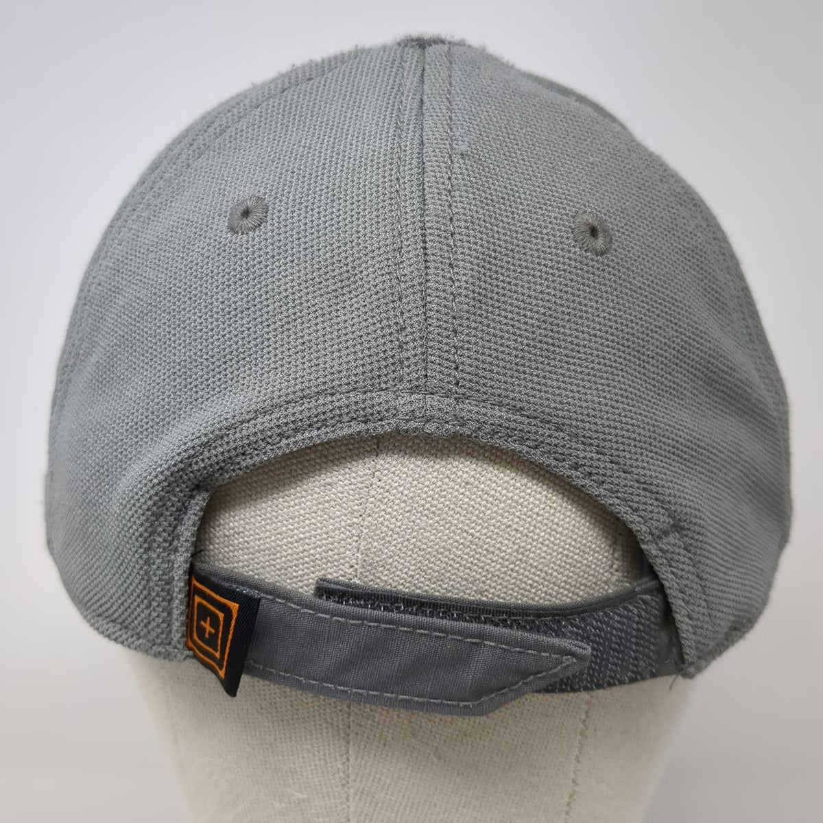 5.11 Tactical Baseball Cap Gray Orange One Size Mesh Back Strapback 2014 Hat