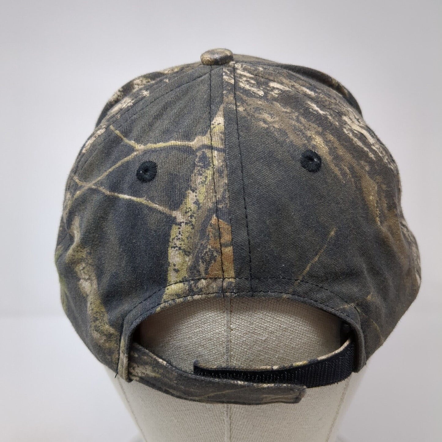 Little Fly Strapback Hat Camouflage One Size Adjustable Vented Holes 6 Panel