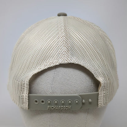 Richardson Trucker Hat Brown One Size Bruneau Round Up Corduroy Rope