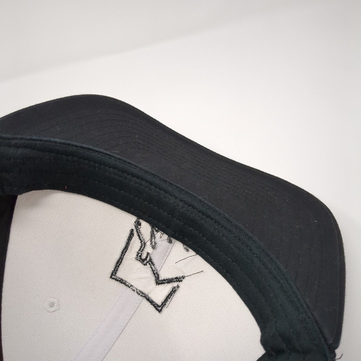 sbsc Real Estate Snapback Trucker Hat Black OS Adjustable Mesh Back Richardson