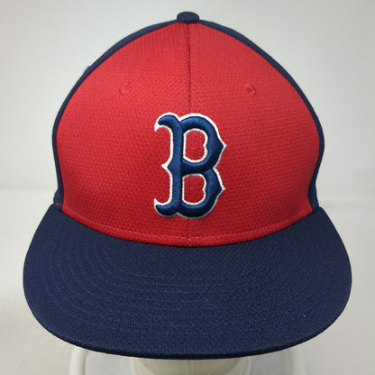 Boston Red Sox MLB OC Sports Baseball Cap Blue One Size Strapback Hat Team Logo
